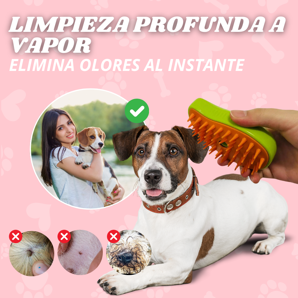 Cepillo recargable en Spray para mascotas| Delicbrush ™