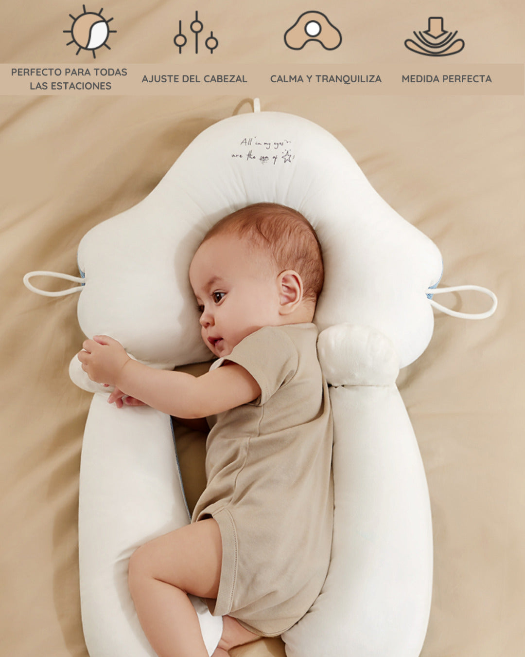 Almohada ergonómica- Babysafe™