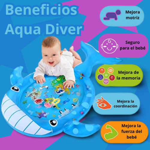 ¡Estimula los Sentidos y el Desarrollo de tu Bebé con AquaDiver™!